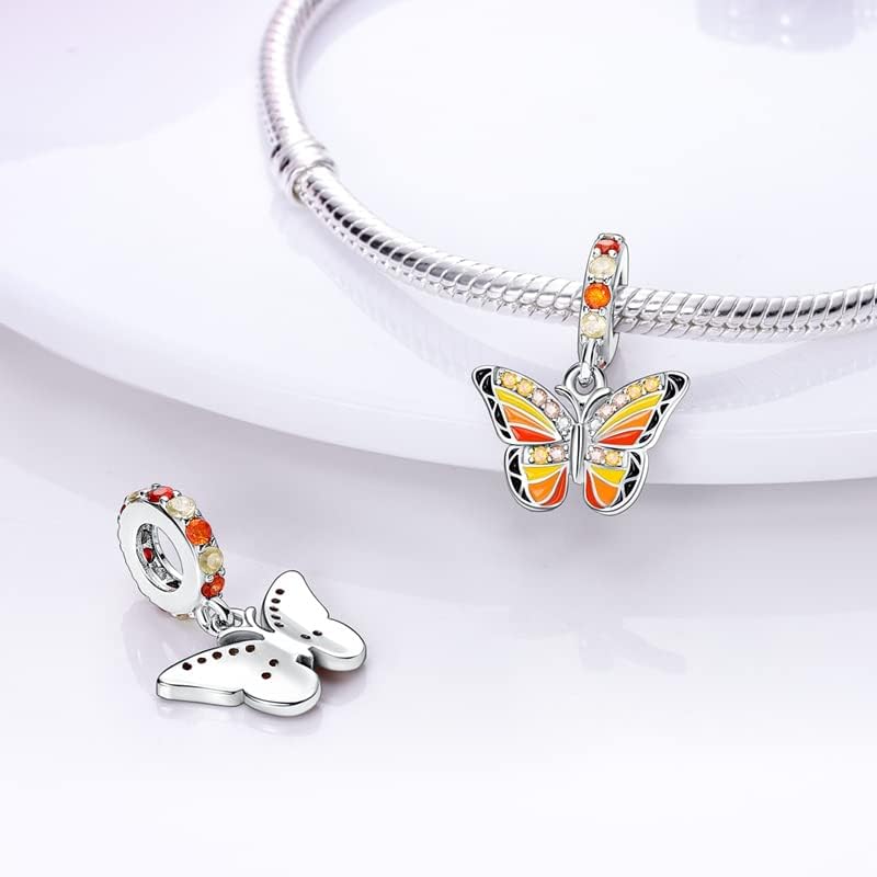 CYCUFF Store 925 Sterling Silver Charms Suitable for Charm Necklaces, Bracelet Pendants Beads Jewellery Gift for Women Family Friends - Image 2